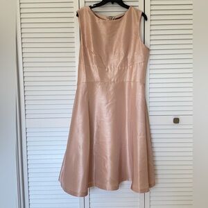 Preston & York Shimmering Blush Midi Dress